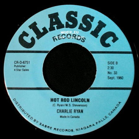 Big Dee Irwin / Charlie Ryan - Swinging On A Star / Hot Rod Lincoln side B