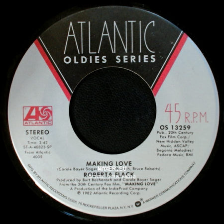 Roberta Flack - I'm The One / Making Love side B
