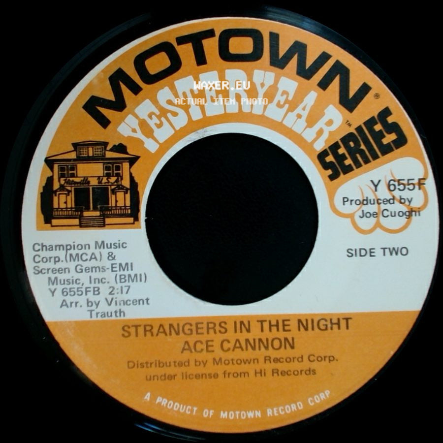 Ace Cannon - Somewhere My Love / Strangers In The Night side B