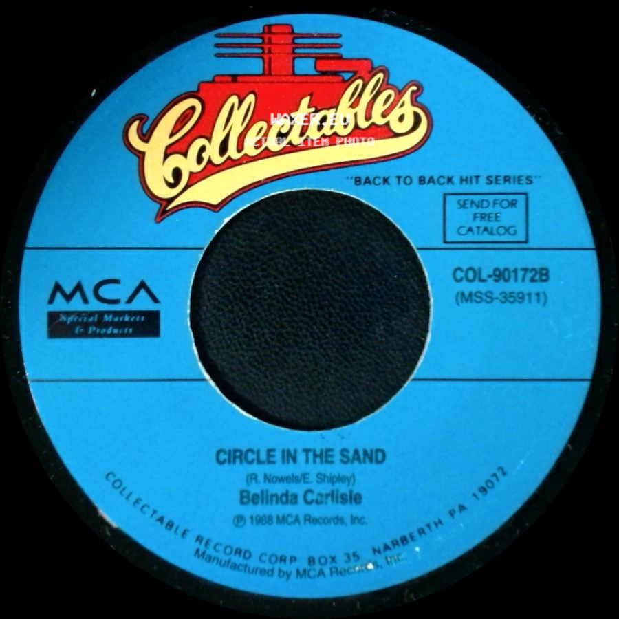 Belinda Carlisle - Circle In The Sand / Heaven Is A Place On Earth side A