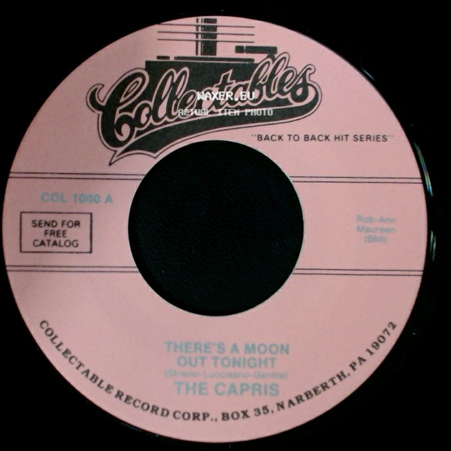 The Capris - There's A Moon Out Tonight / Indian Girl side A