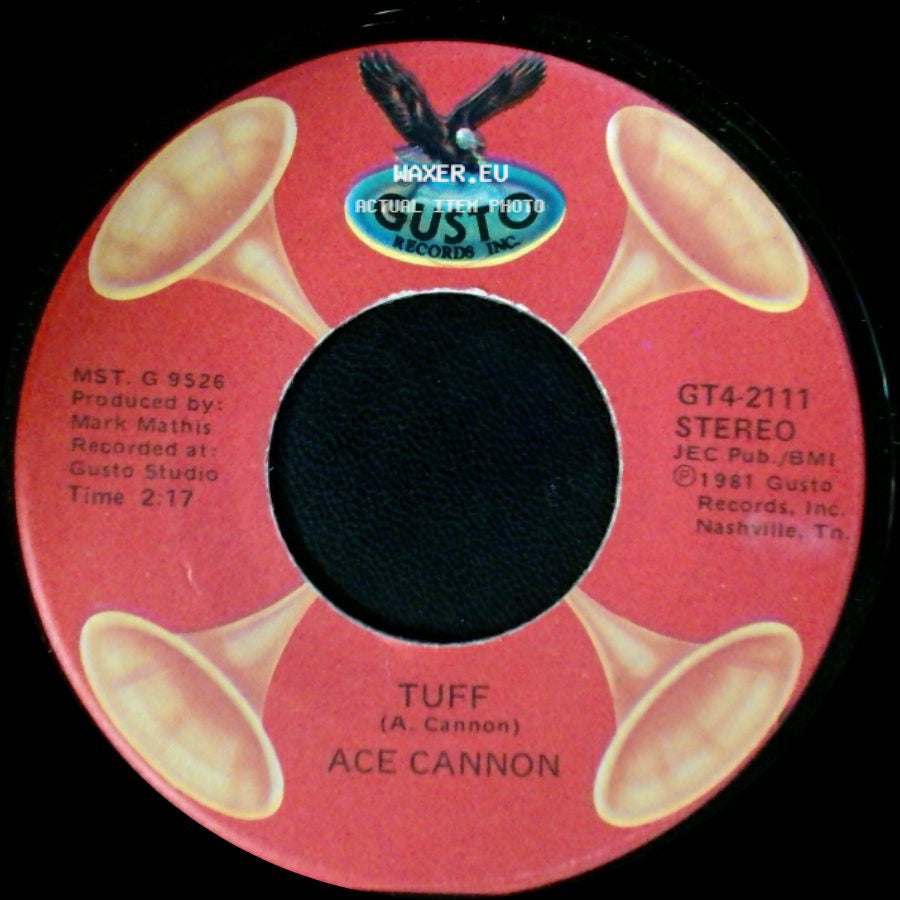 Ace Cannon - Sugar Blues / Tuff side B