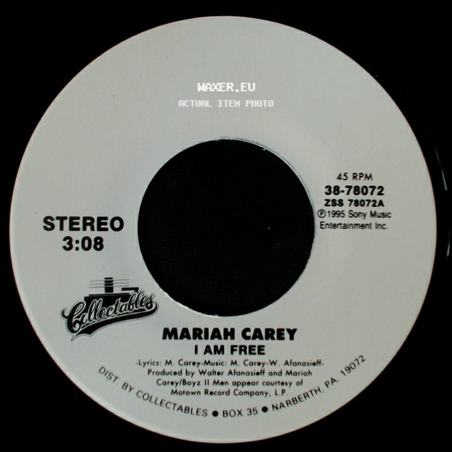 Mariah Carey - I Am Free / One Sweet Day side A