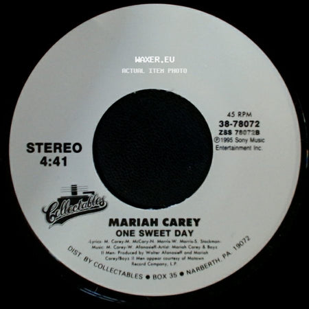 Mariah Carey - I Am Free / One Sweet Day side B