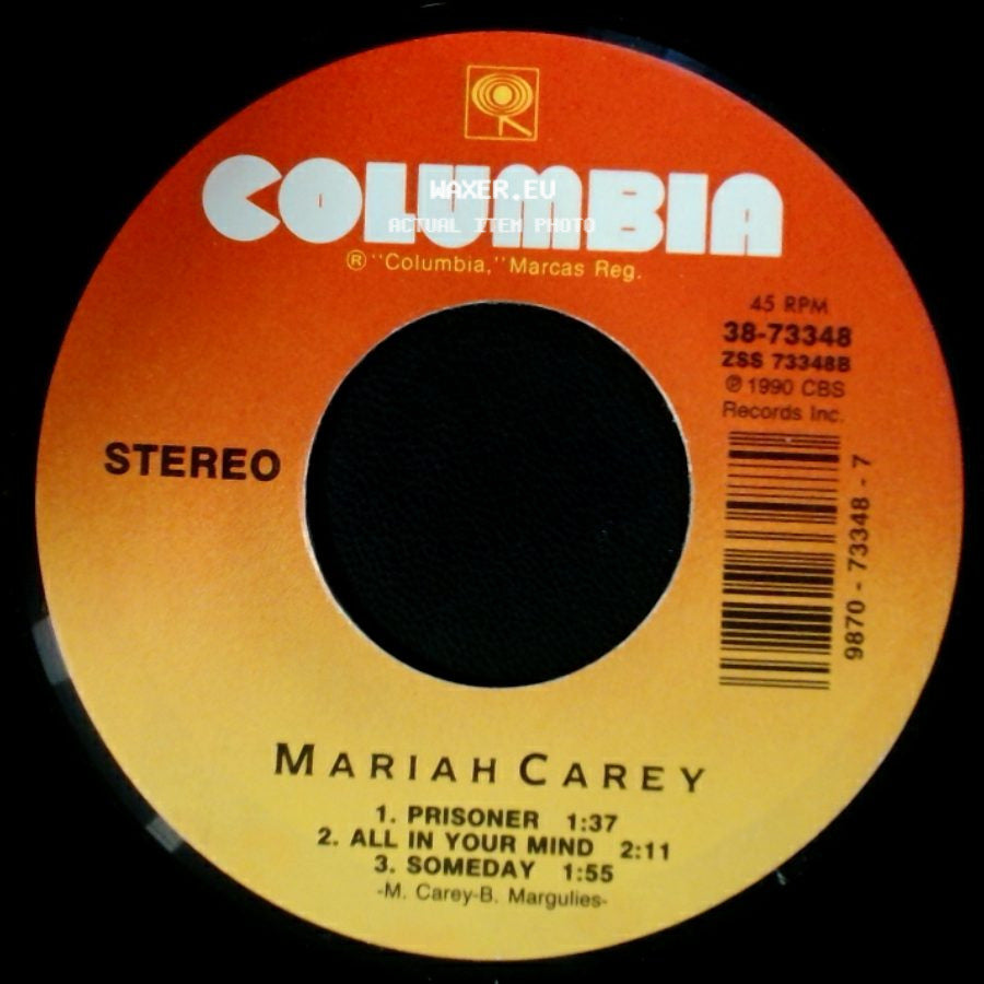 Mariah Carey - Vision Of Love / Unknown Title B side B