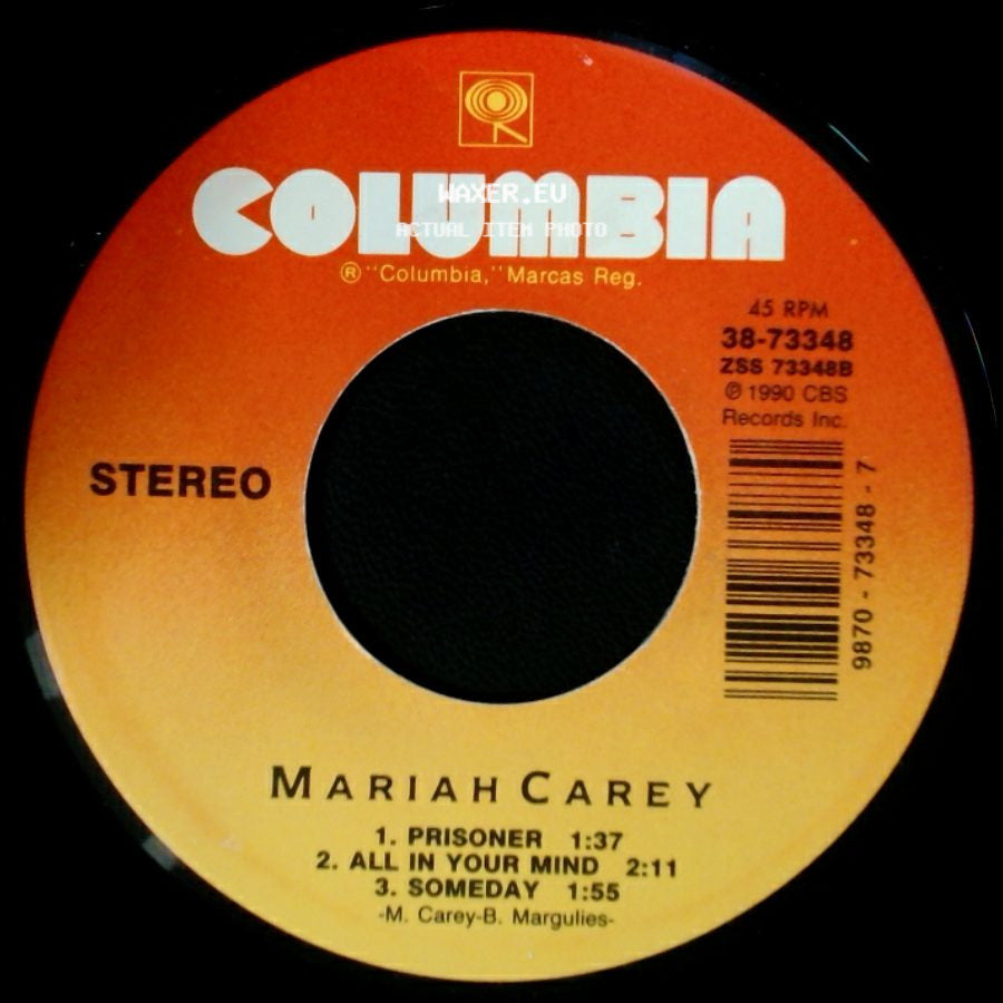 Mariah Carey - Unknown Title A / Vision Of Love side A