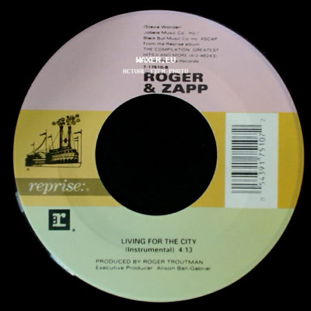 Roger & Zapp - Living For The City / Living For The City side B