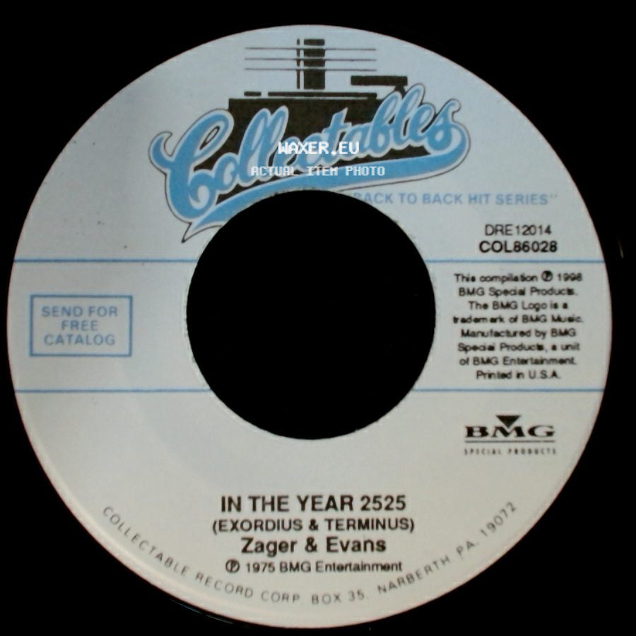 Zager & Evans - In The Year 2525 (Exordius & Terminus) / Mister Turnkey side A