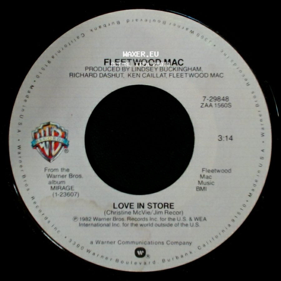 Fleetwood Mac - Love In Store / Can't Go Back side A