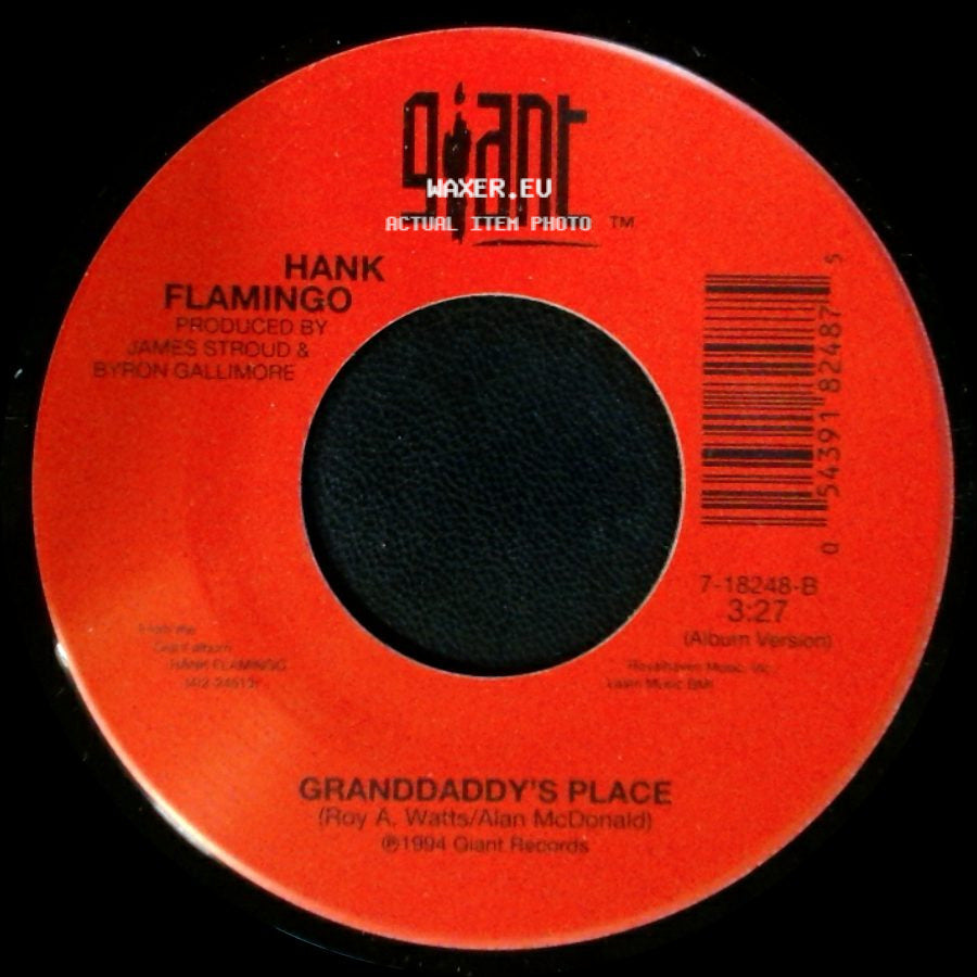Hank Flamingo - Granddaddy's Place / White Lightnin' side A