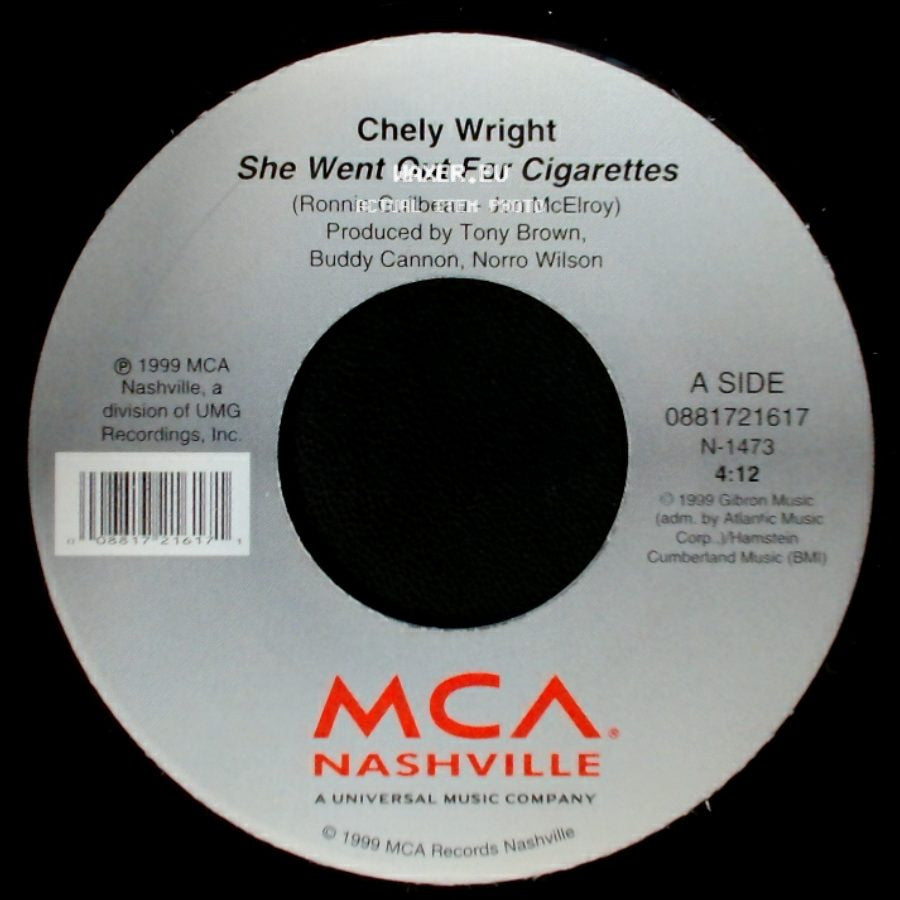 Chely Wright - She Went Out For Cigarettes / Some Kind Of Somethin' side A