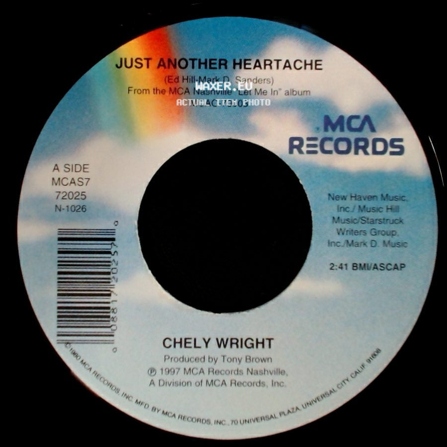 Chely Wright - Just Another Heartache / Feelin' Single And Seein' Double side A