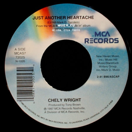 Chely Wright - Just Another Heartache / Feelin' Single And Seein' Double side A