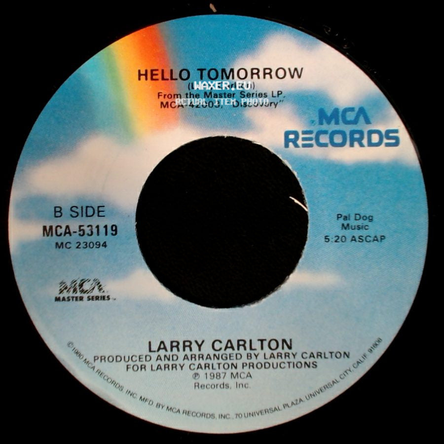 Larry Carlton - Minute By Minute / Hello Tomorrow side B