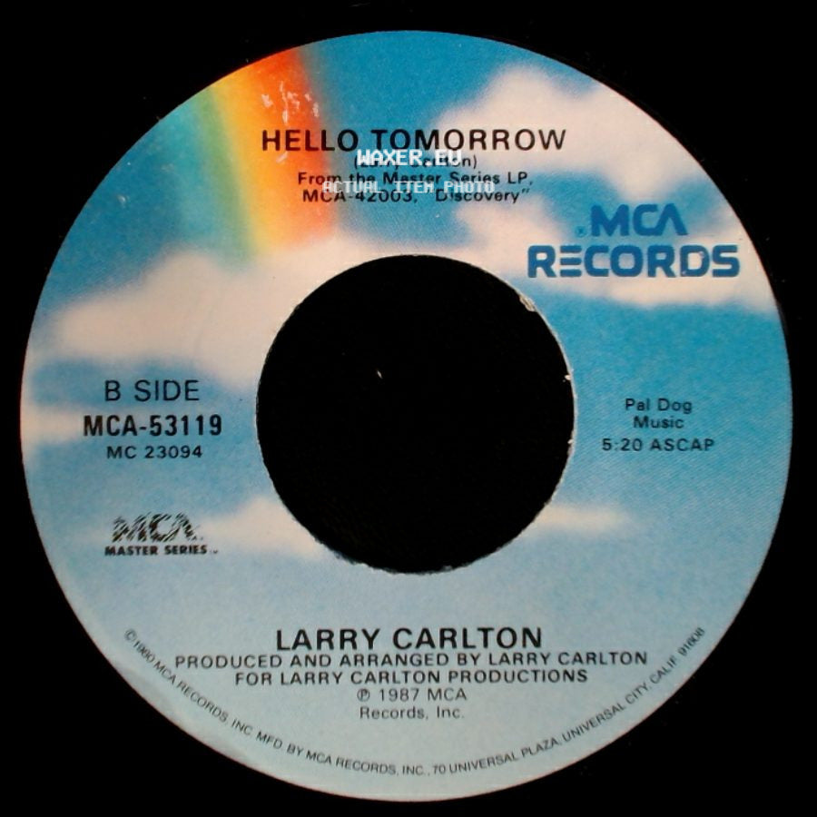 Larry Carlton - Minute By Minute / Hello Tomorrow side B
