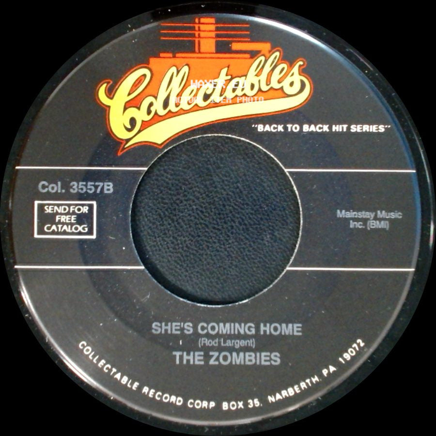 The Zombies - She's Coming Home / Time Of The Season side A