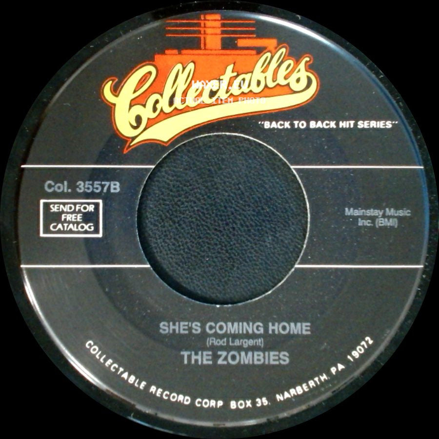 The Zombies - She's Coming Home / Time Of The Season side A