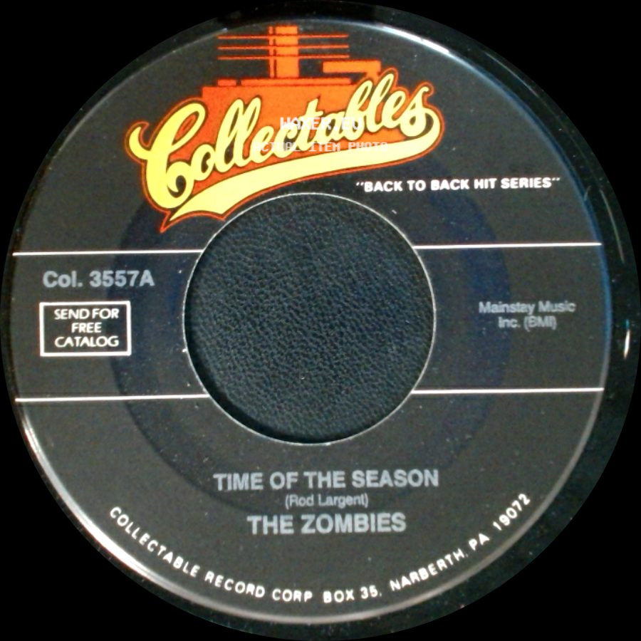 The Zombies - She's Coming Home / Time Of The Season side B