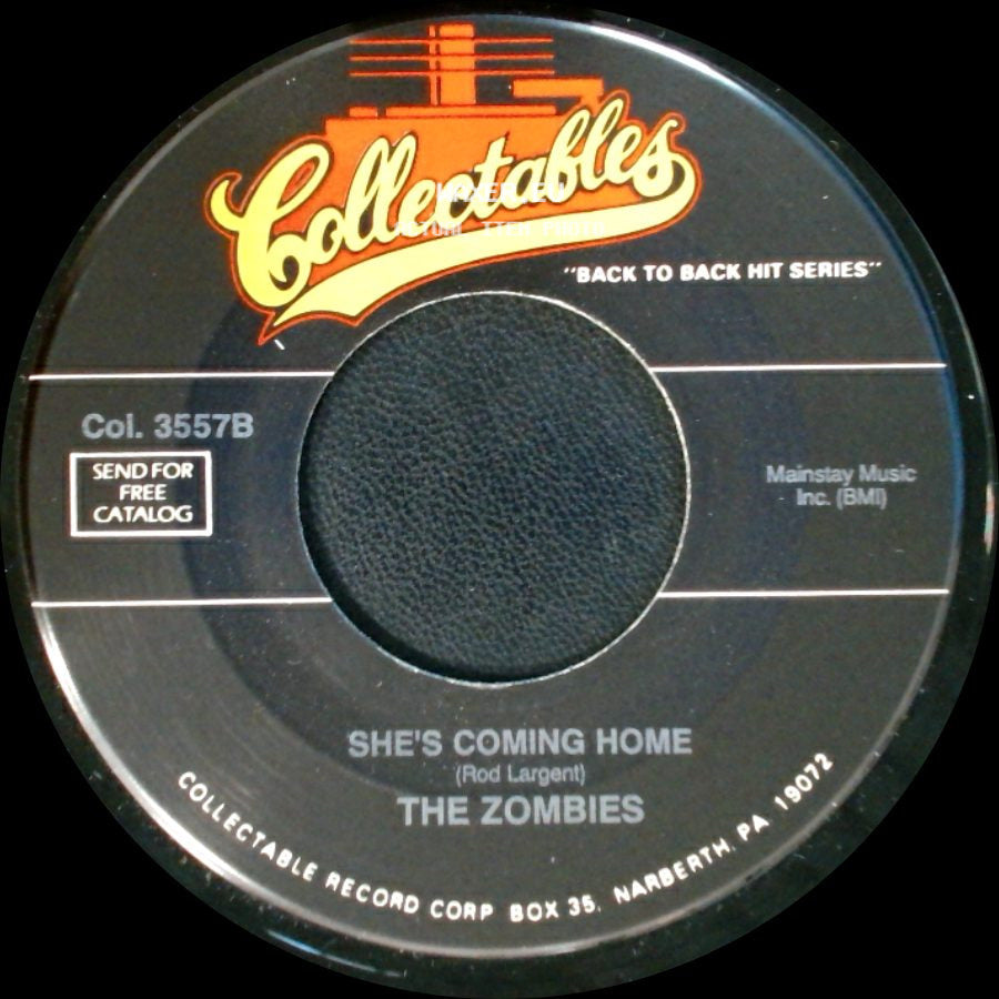 The Zombies - Time Of The Season / She's Coming Home side B