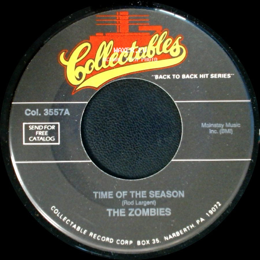 The Zombies - Time Of The Season / She's Coming Home side A