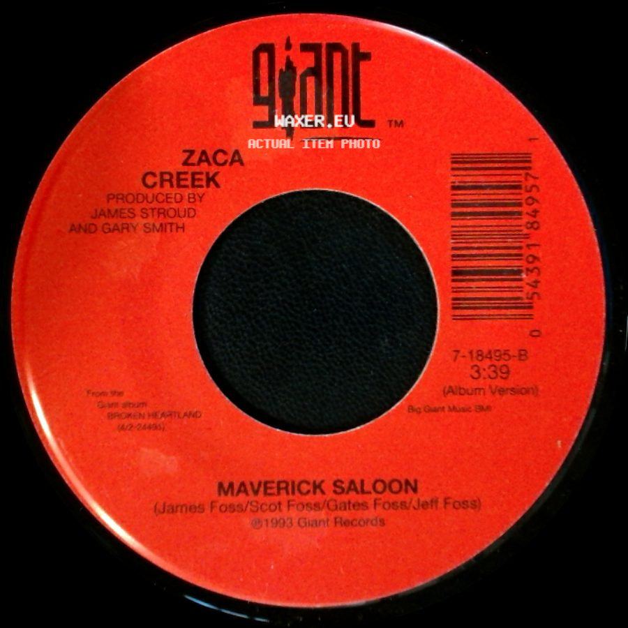 Zaca Creek - Maverick Saloon / Fly Me South side A