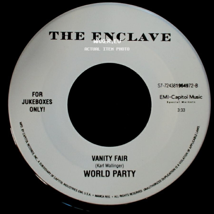 World Party - Call Me Up / Vanity Fair side B
