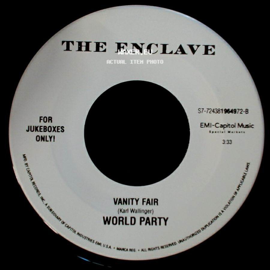 World Party - Call Me Up / Vanity Fair side B