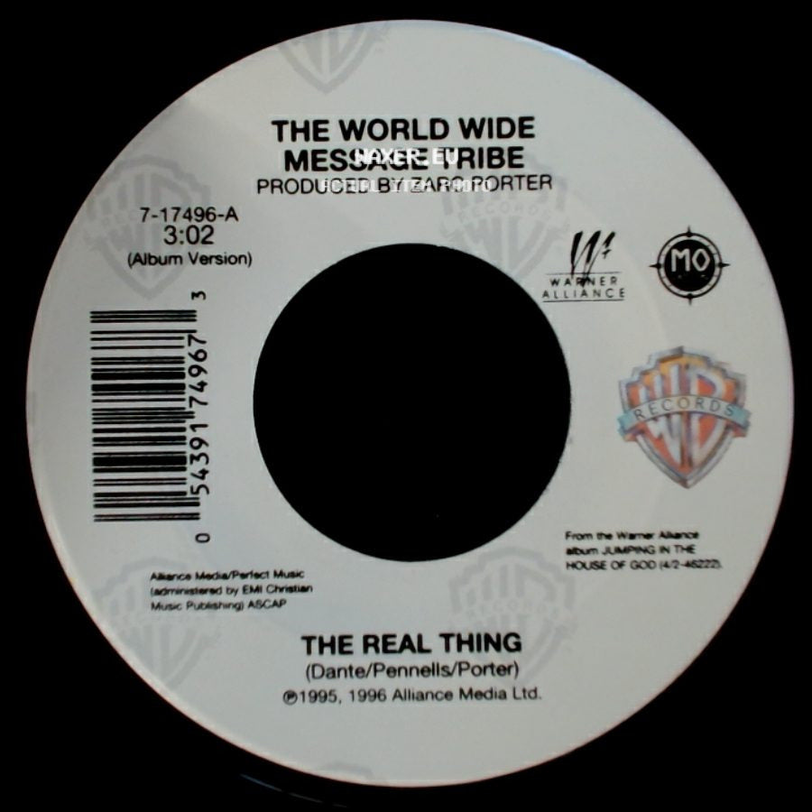 The World Wide Message Tribe / Message Tribe - $Weet Salvation / The Real Thing side B