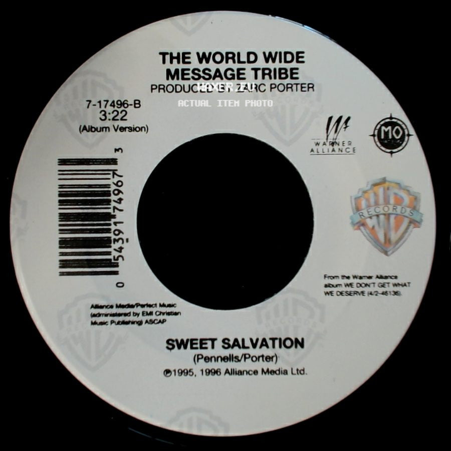 The World Wide Message Tribe - The Real Thing / Sweet Salvation side B