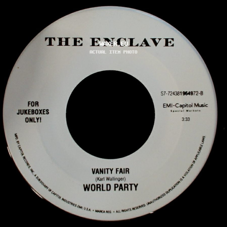 World Party - Call Me Up / Vanity Fair side B