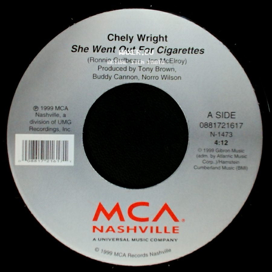Chely Wright - She Went Out For Cigarettes / Some Kind Of Somethin' side A