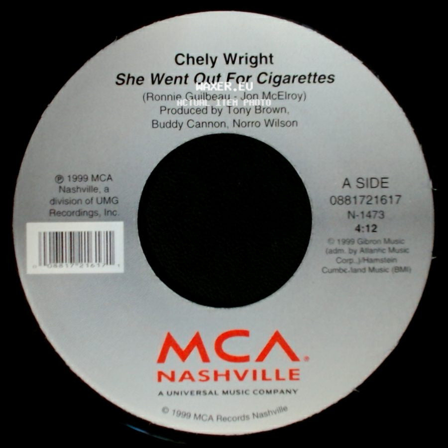 Chely Wright - She Went Out For Cigarettes / Some Kind Of Somethin' side A