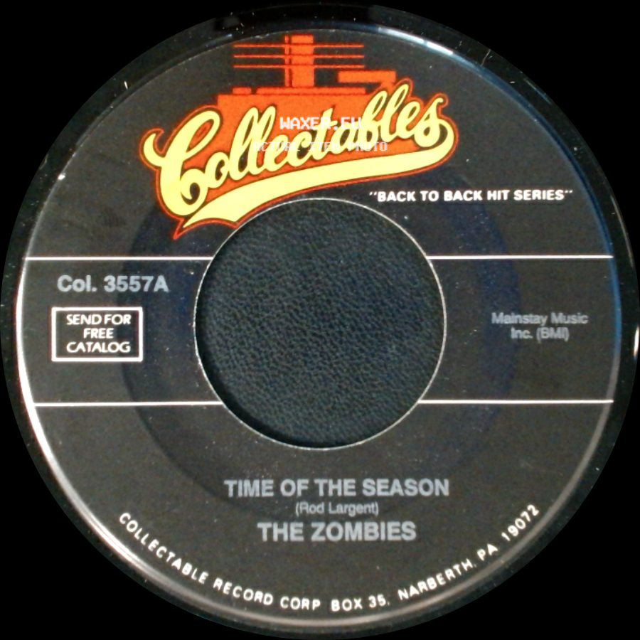 The Zombies - She's Coming Home / Time Of The Season side B