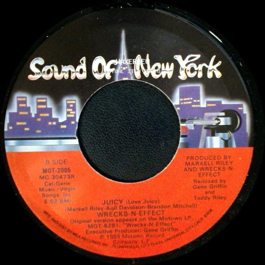 Wrecks-N-Effect - Juicy (Radio Version) / Juicy (Love Juicy) side B