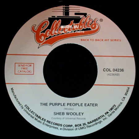 Sheb Wooley / The Diamonds - The Purple People Eater / The Stroll side A