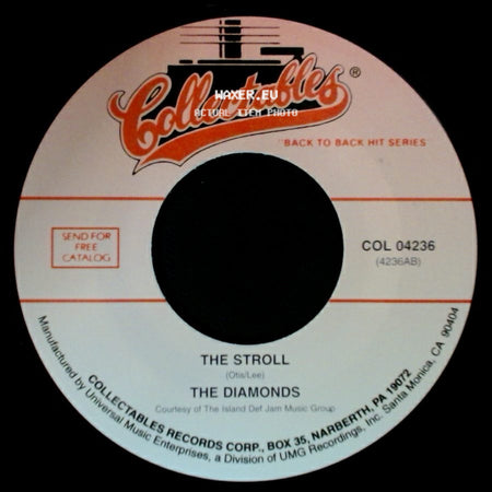 Sheb Wooley / The Diamonds - The Purple People Eater / The Stroll side B