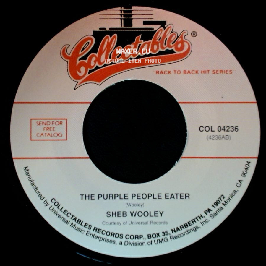 Sheb Wooley / The Diamonds - The Purple People Eater / The Stroll side A