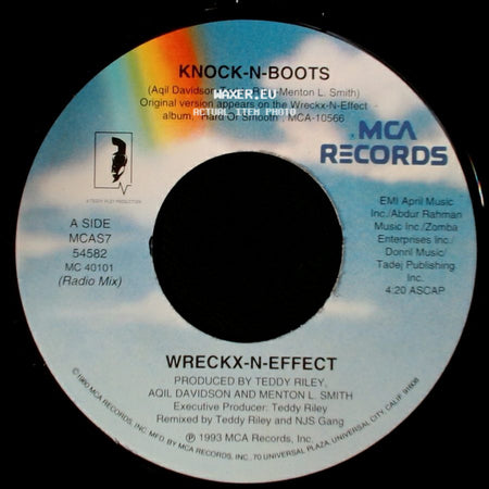 Wreckx-N-Effect - Knock-N-Boots / Knock-N-Boots side A