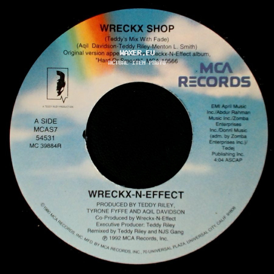 Wreckx-N-Effect - Wreckx Shop (Teddy's Mix With Fade) / Wreckx Shop side A