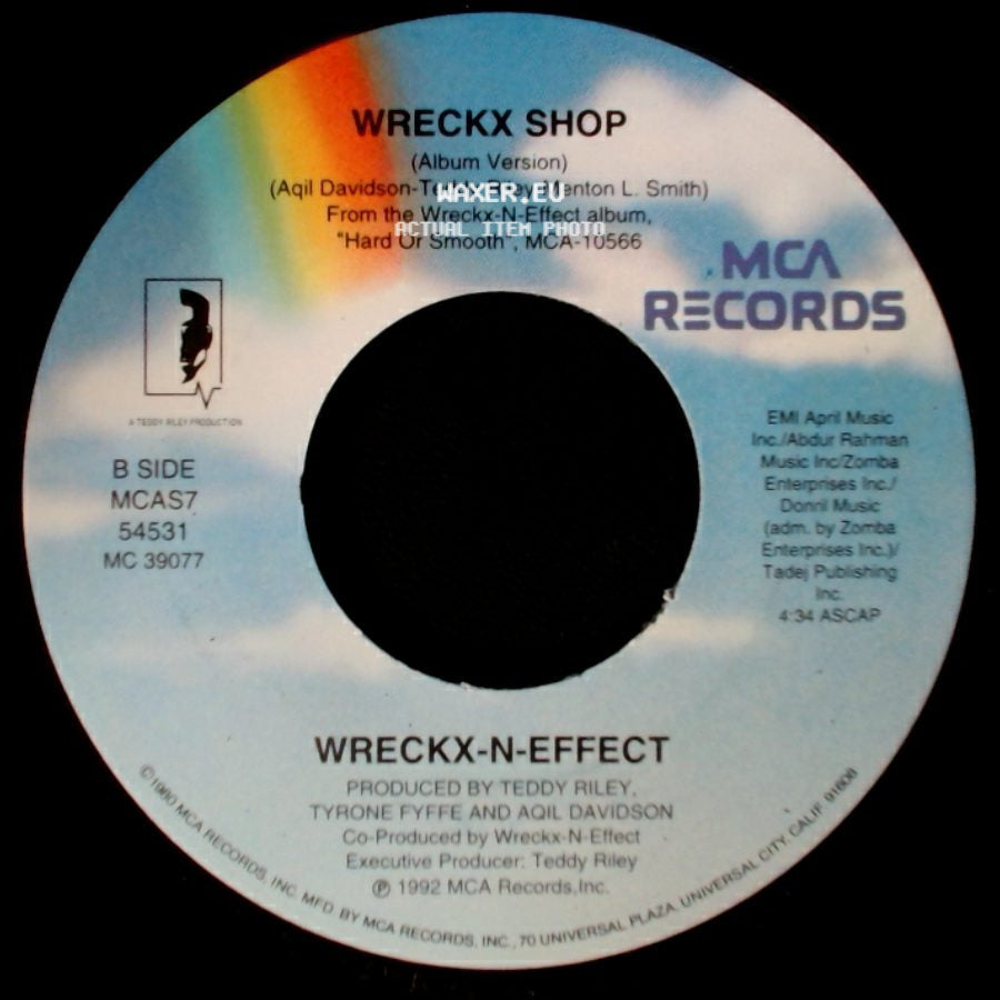 Wreckx-N-Effect - Wreckx Shop (Teddy's Mix With Fade) / Wreckx Shop side B