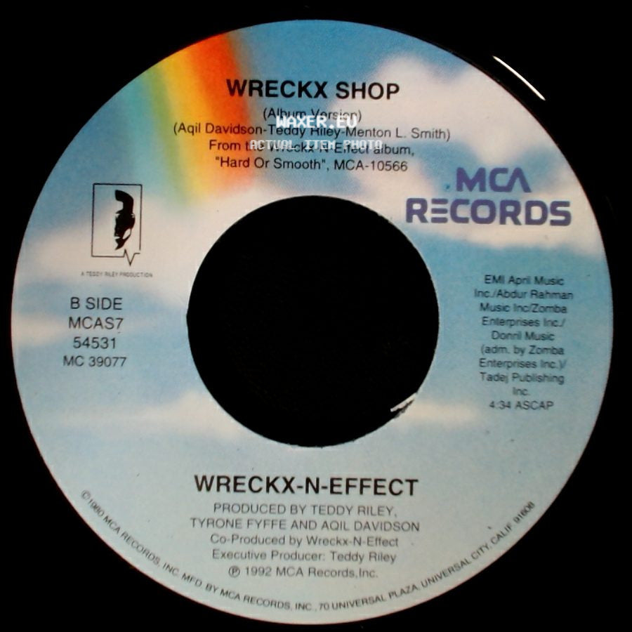 Wreckx-N-Effect - Wreckx Shop (Teddy's Mix With Fade) / Wreckx Shop (Album Version) side B