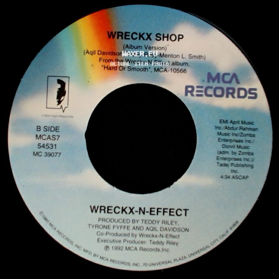 Wreckx-N-Effect - Wreckx Shop (Teddy's Mix With Fade) / Wreckx Shop (Album Version) side B