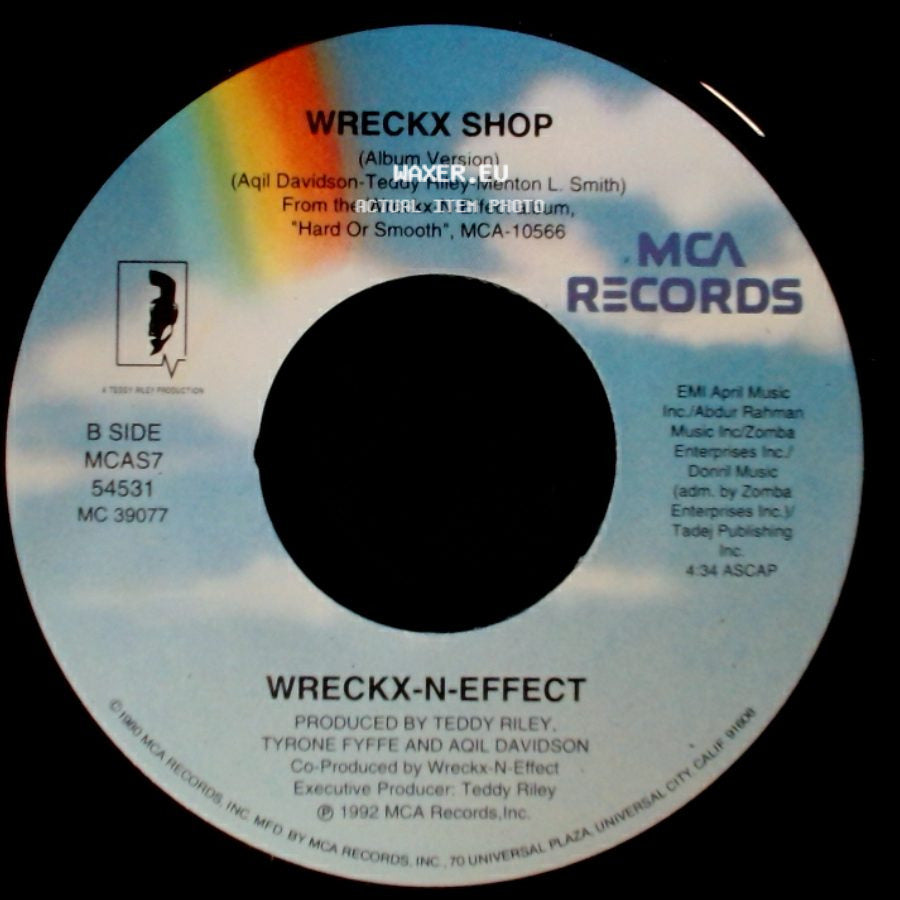 Wreckx-N-Effect - Wreckx Shop (Teddy's Mix With Fade) / Wreckx Shop (Album Version) side B
