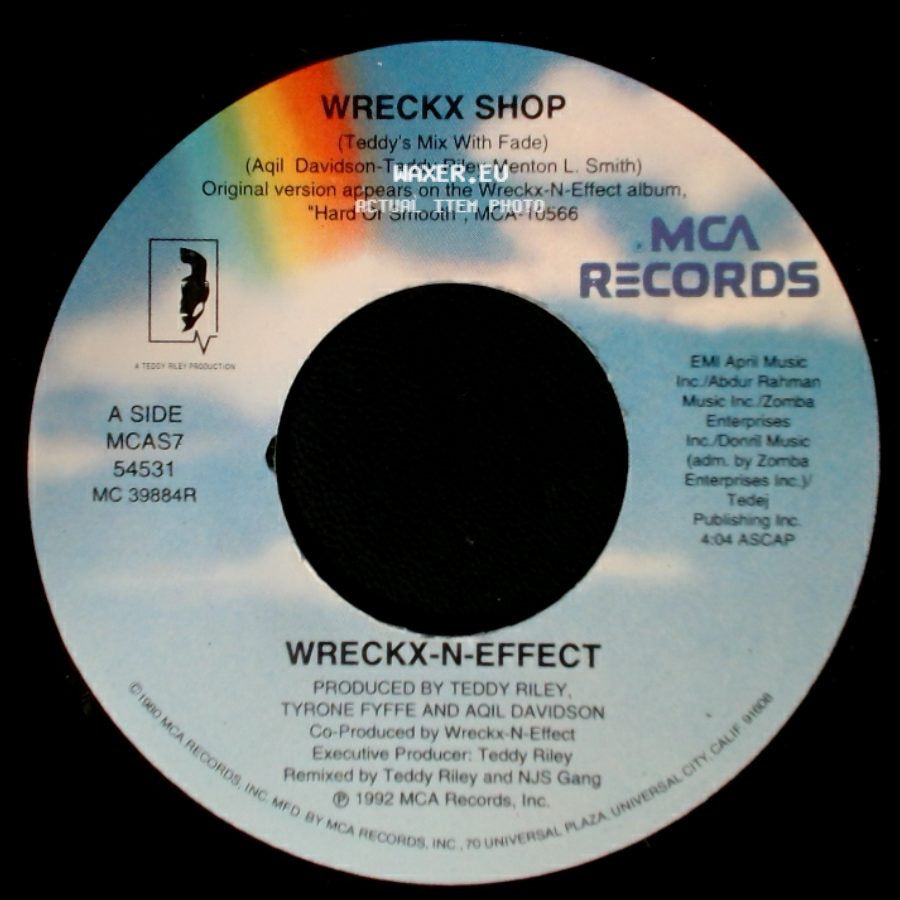 Wreckx-N-Effect - Wreckx Shop (Teddy's Mix With Fade) / Wreckx Shop side A