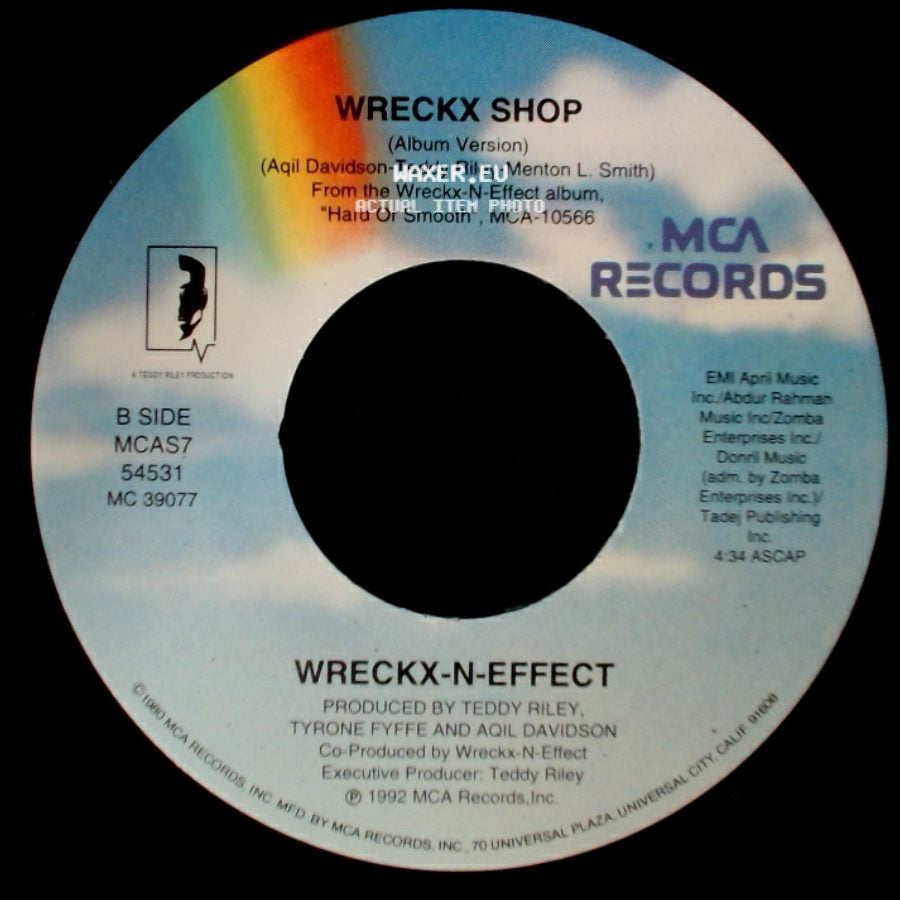 Wreckx-N-Effect - Wreckx Shop (Teddy's Mix With Fade) / Wreckx Shop side B