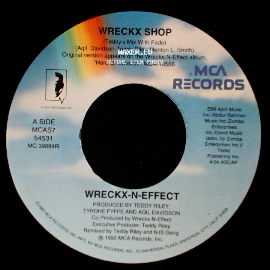 Wreckx-N-Effect - Wreckx Shop (Teddy's Mix With Fade) / Wreckx Shop side A