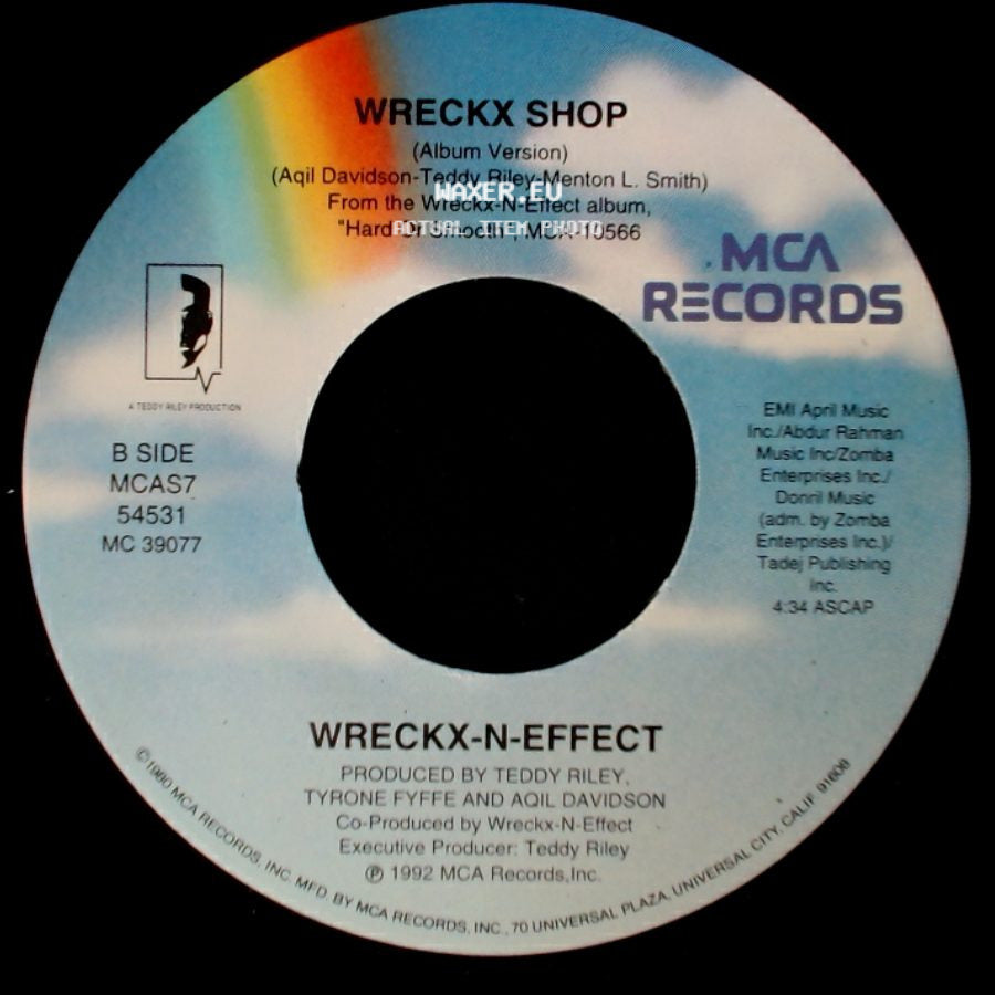 Wreckx-N-Effect - Wreckx Shop (Teddy's Mix With Fade) / Wreckx Shop side B