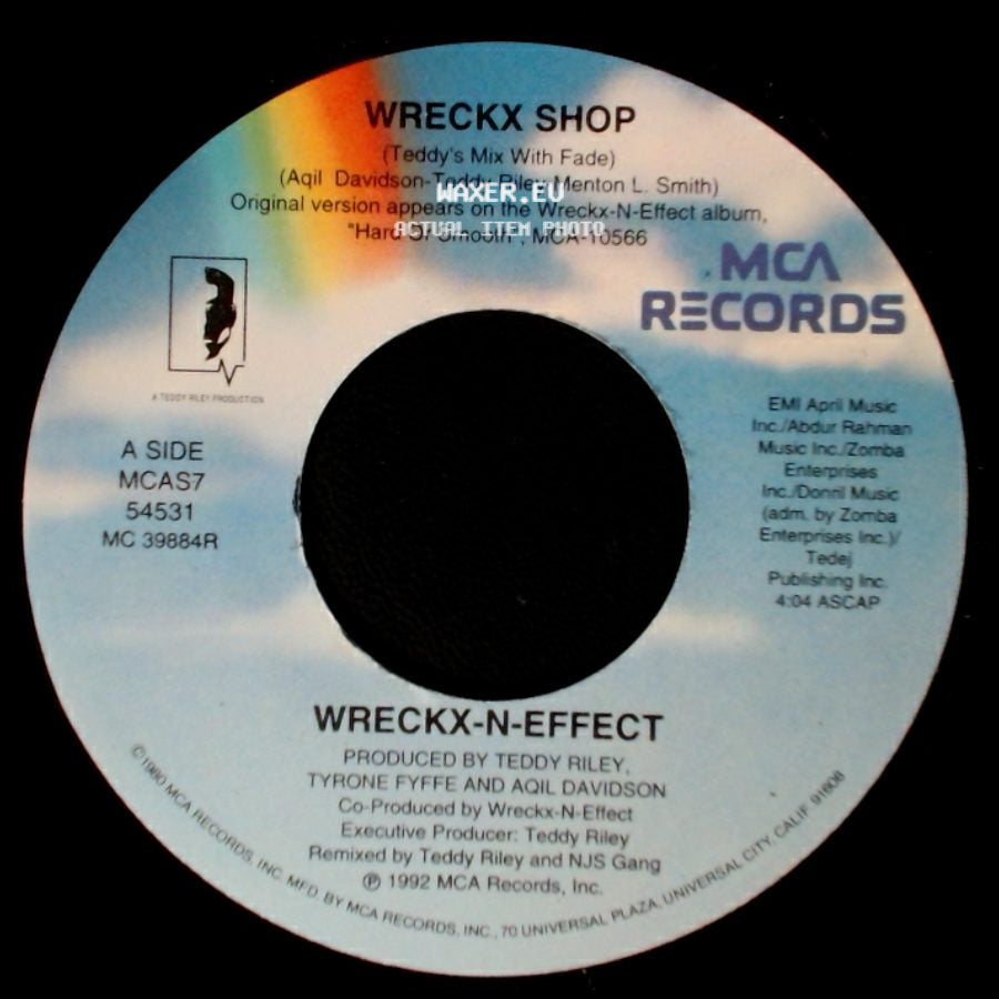 Wreckx-N-Effect - Wreckx Shop (Teddy's Mix With Fade) / Wreckx Shop side A
