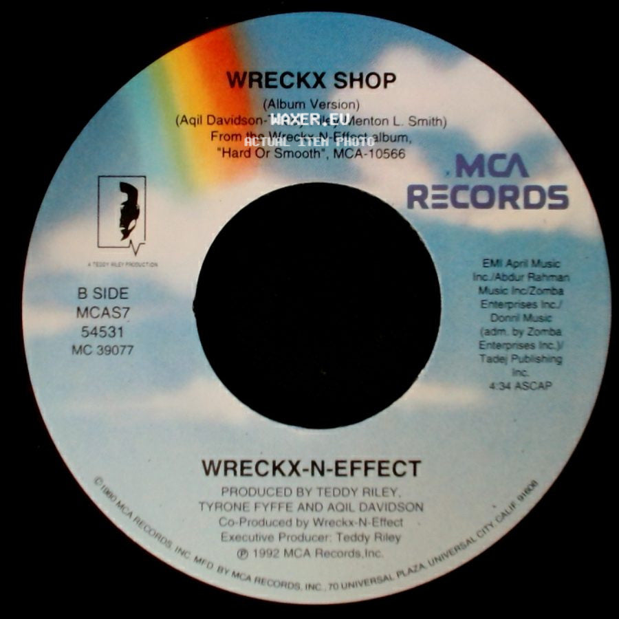Wreckx-N-Effect - Wreckx Shop (Teddy's Mix With Fade) / Wreckx Shop side B