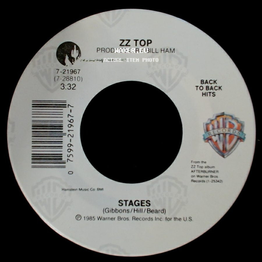 Zz Top - Stages / Velcro Fly side A